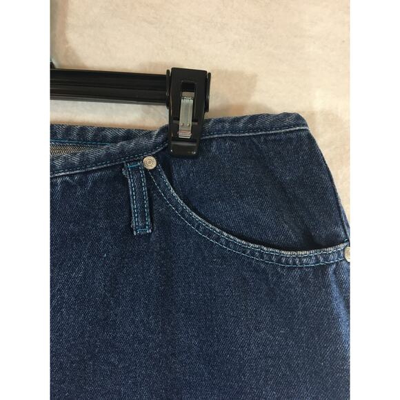 Vintage Y2K No Boundaries Button Fly Jeans w/ Bright Blue Trim Junior's‎ Size 15 - Picture 9 of 13